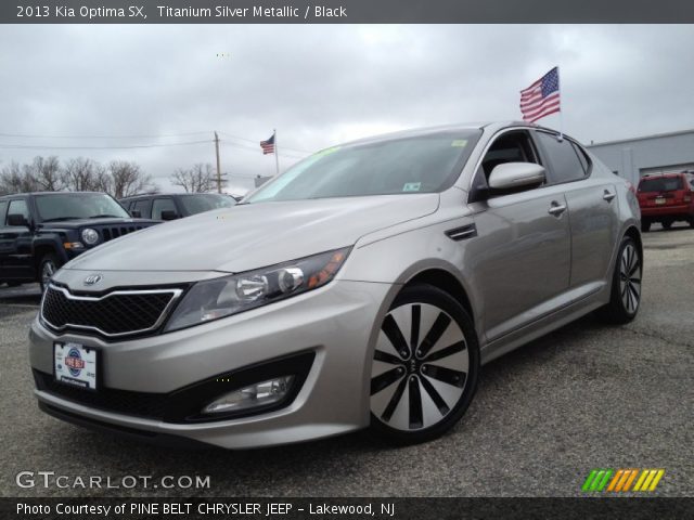 2013 Kia Optima SX in Titanium Silver Metallic