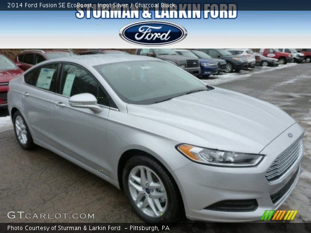 2014 Ford Fusion SE EcoBoost in Ingot Silver
