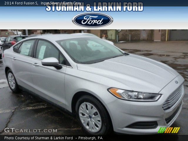 2014 Ford Fusion S in Ingot Silver