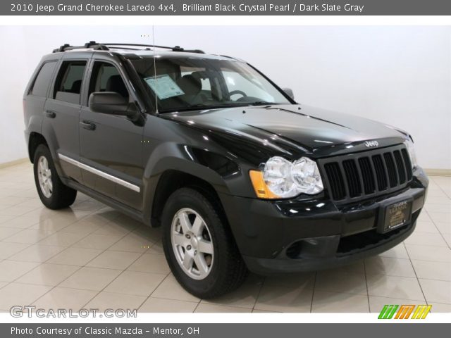 2010 Jeep Grand Cherokee Laredo 4x4 in Brilliant Black Crystal Pearl