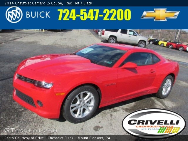 2014 Chevrolet Camaro LS Coupe in Red Hot