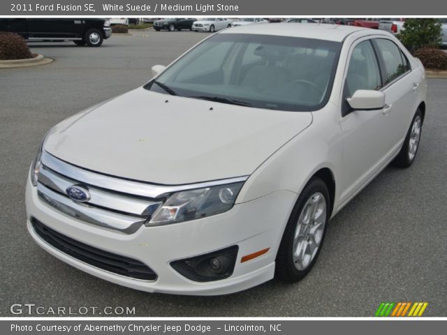 2011 Ford Fusion SE in White Suede
