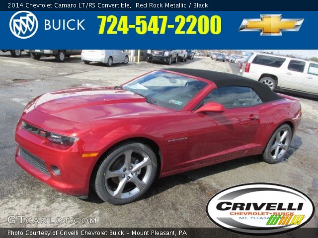 2014 Chevrolet Camaro LT/RS Convertible in Red Rock Metallic