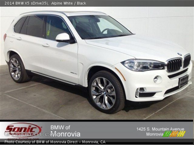 2014 BMW X5 sDrive35i in Alpine White