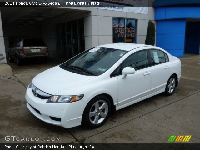 2011 Honda Civic LX-S Sedan in Taffeta White