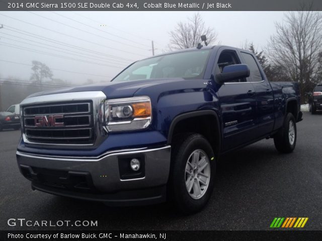 2014 GMC Sierra 1500 SLE Double Cab 4x4 in Cobalt Blue Metallic