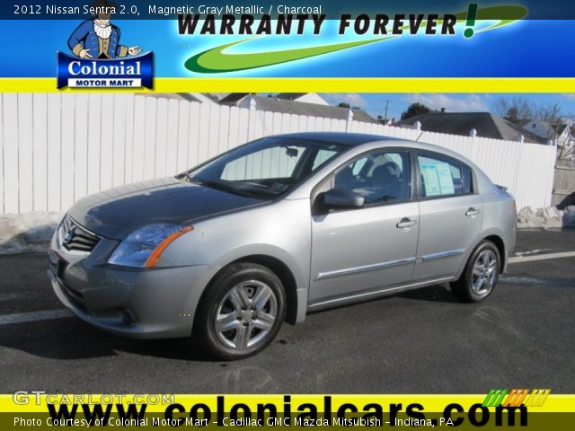2012 Nissan Sentra 2.0 in Magnetic Gray Metallic
