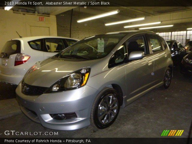 2013 Honda Fit Sport in Alabaster Silver Metallic