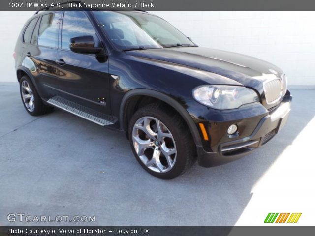 2007 BMW X5 4.8i in Black Sapphire Metallic