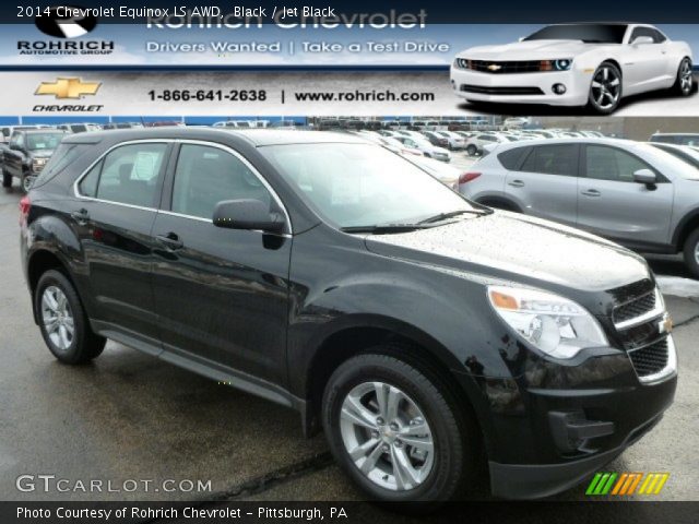 2014 Chevrolet Equinox LS AWD in Black