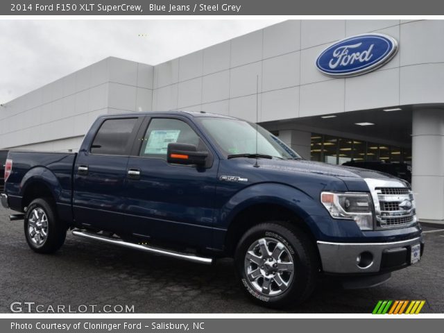 2014 Ford F150 XLT SuperCrew in Blue Jeans