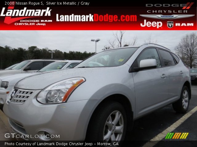 2008 Nissan Rogue S in Silver Ice Metallic