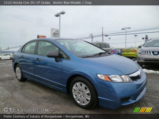 2010 Honda Civic DX-VP Sedan in Atomic Blue Metallic