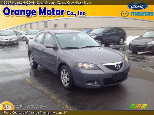 2007 Mazda MAZDA3 i Sport Sedan in Galaxy Gray Mica