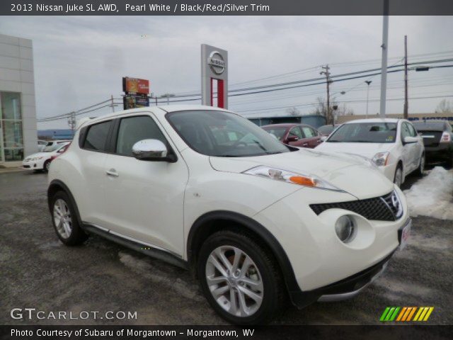 2013 Nissan Juke SL AWD in Pearl White