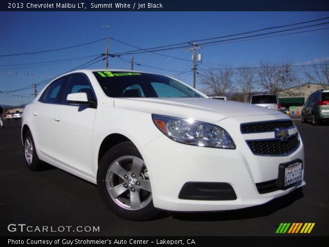 2013 Chevrolet Malibu LT in Summit White
