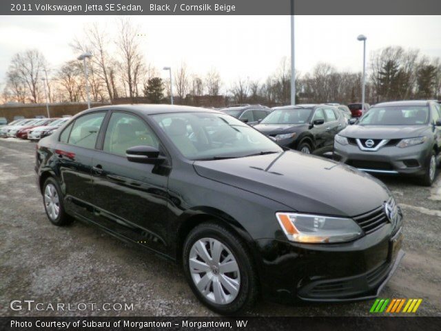 2011 Volkswagen Jetta SE Sedan in Black