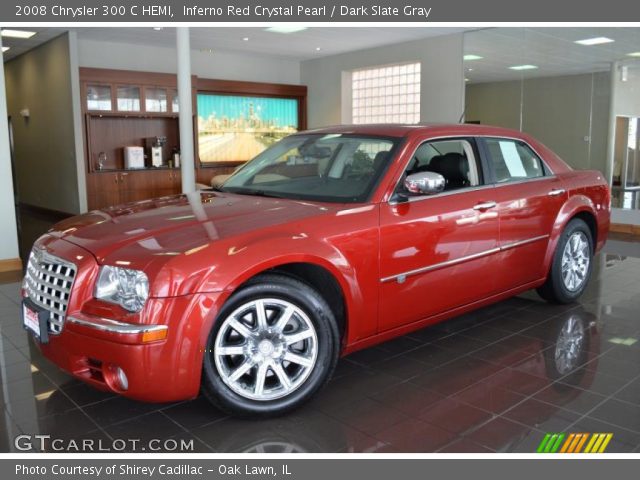 2008 Chrysler 300 C HEMI in Inferno Red Crystal Pearl