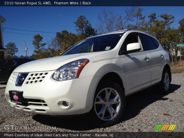 2010 Nissan Rogue SL AWD in Phantom White