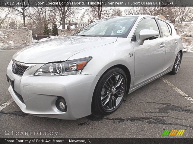 2012 Lexus CT F Sport Special Edition Hybrid in Tungsten Silver Pearl