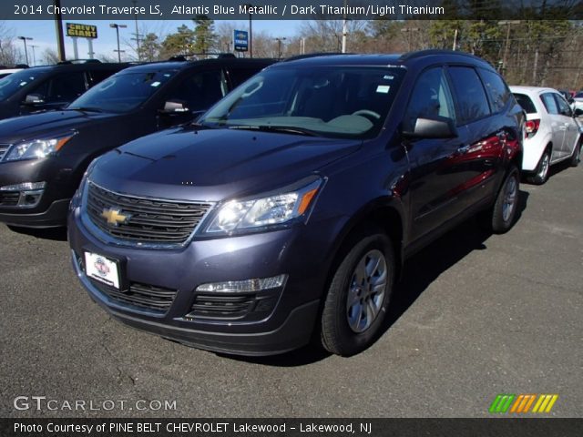 2014 Chevrolet Traverse LS in Atlantis Blue Metallic