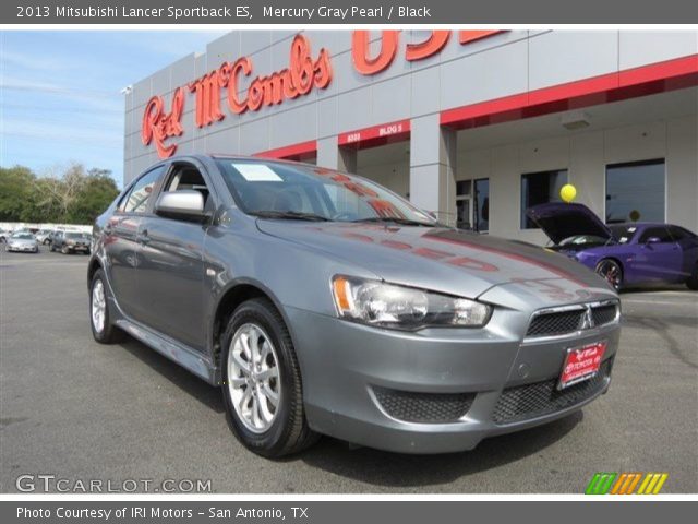 2013 Mitsubishi Lancer Sportback ES in Mercury Gray Pearl