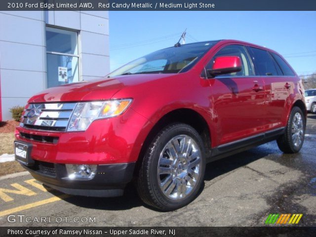 2010 Ford Edge Limited AWD in Red Candy Metallic