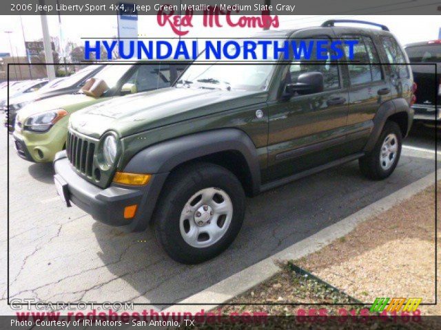 2006 Jeep Liberty Sport 4x4 in Jeep Green Metallic
