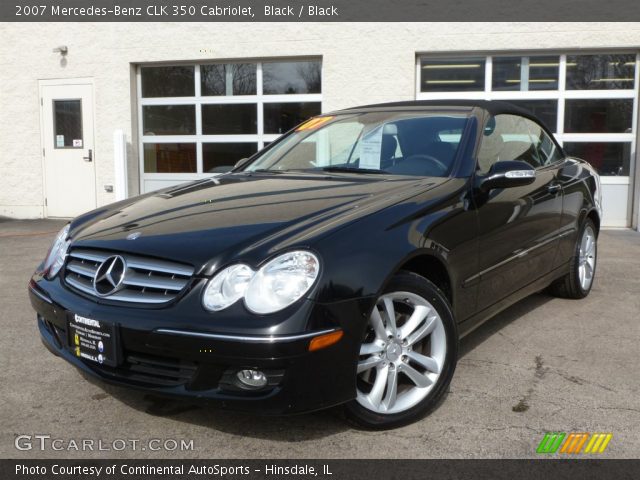 2007 Mercedes-Benz CLK 350 Cabriolet in Black