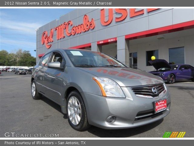 2012 Nissan Sentra 2.0 S in Magnetic Gray Metallic