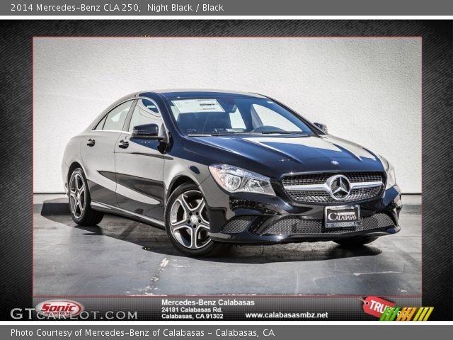 2014 Mercedes-Benz CLA 250 in Night Black