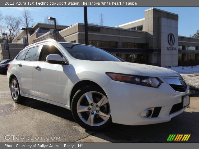 2012 Acura TSX Technology Sport Wagon in Bellanova White Pearl