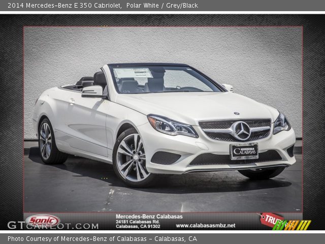 2014 Mercedes-Benz E 350 Cabriolet in Polar White