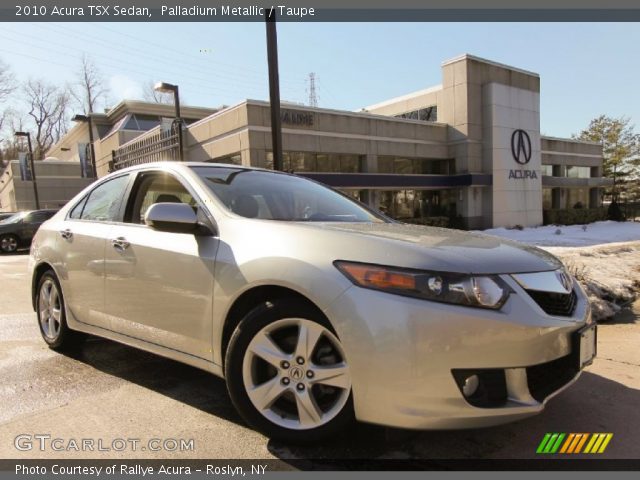 2010 Acura TSX Sedan in Palladium Metallic