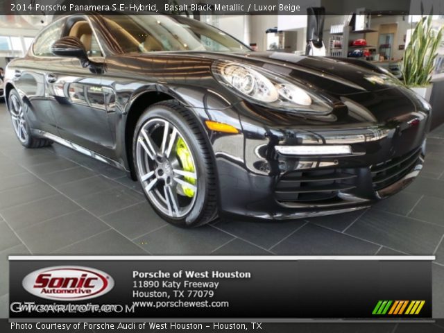 2014 Porsche Panamera S E-Hybrid in Basalt Black Metallic