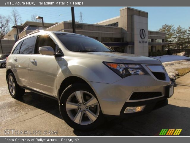 2011 Acura MDX  in Palladium Metallic
