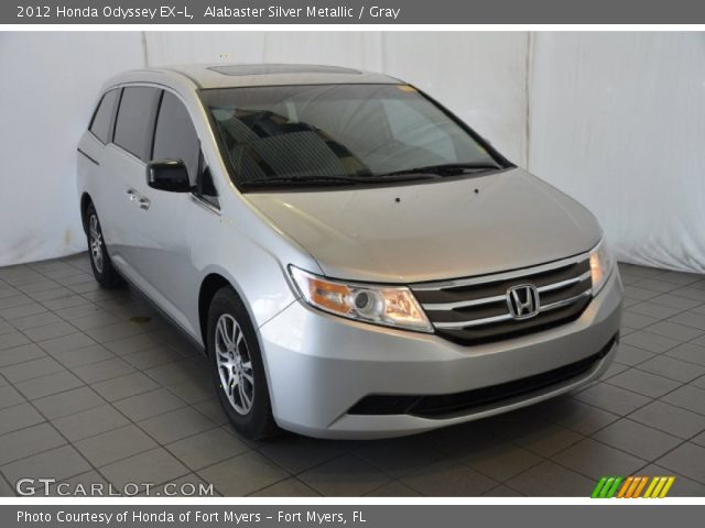2012 Honda Odyssey EX-L in Alabaster Silver Metallic