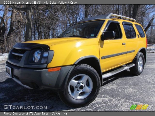2003 Nissan Xterra XE V6 4x4 in Solar Yellow