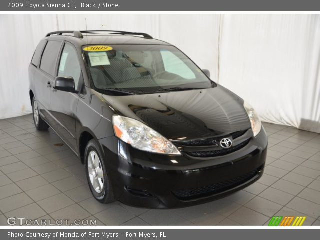 2009 Toyota Sienna CE in Black
