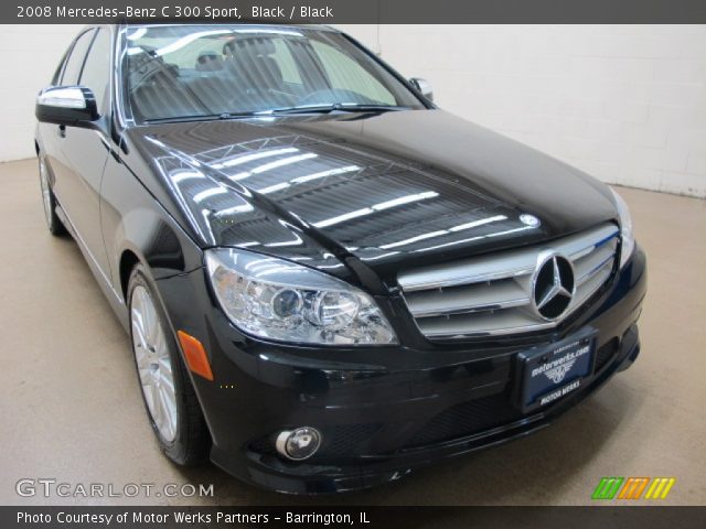 2008 Mercedes-Benz C 300 Sport in Black
