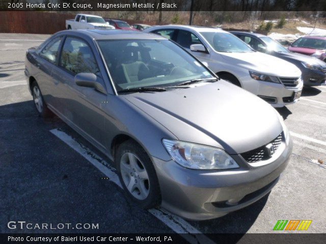 2005 Honda Civic EX Coupe in Magnesium Metallic