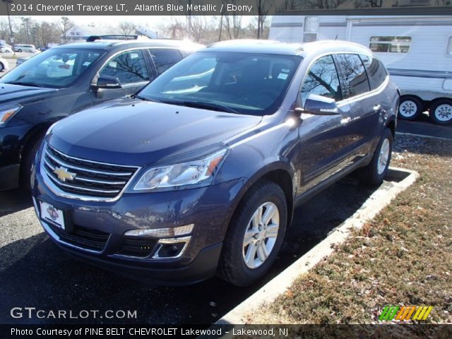 2014 Chevrolet Traverse LT in Atlantis Blue Metallic