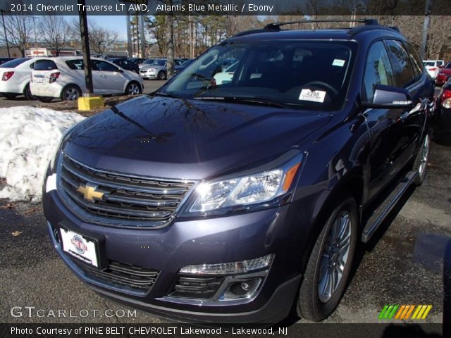 2014 Chevrolet Traverse LT AWD in Atlantis Blue Metallic