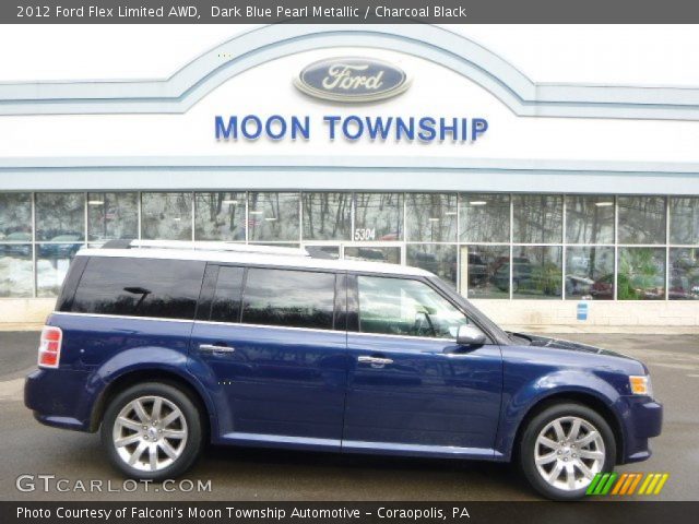 2012 Ford Flex Limited AWD in Dark Blue Pearl Metallic