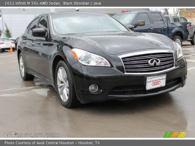 2011 Infiniti M 56x AWD Sedan in Black Obsidian