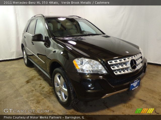 2011 Mercedes-Benz ML 350 4Matic in Verde Brook Metallic