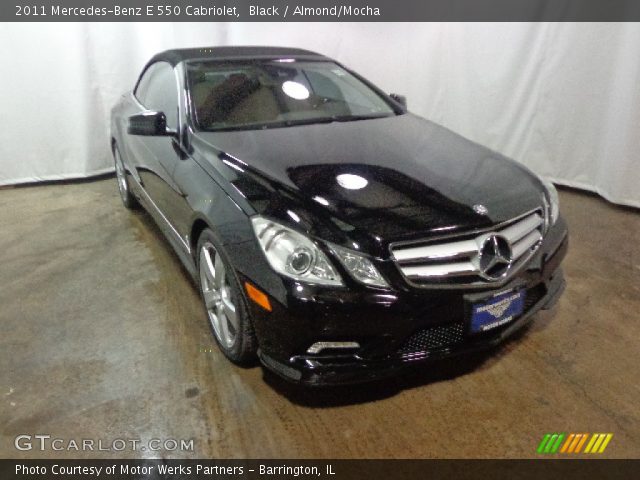 2011 Mercedes-Benz E 550 Cabriolet in Black