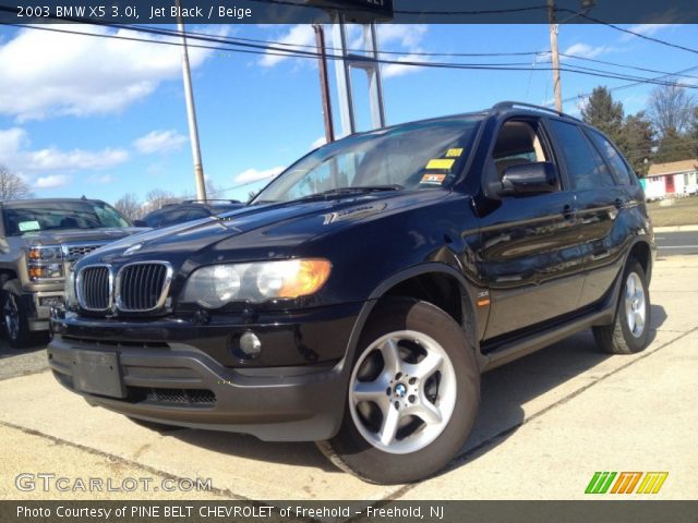 2003 BMW X5 3.0i in Jet Black
