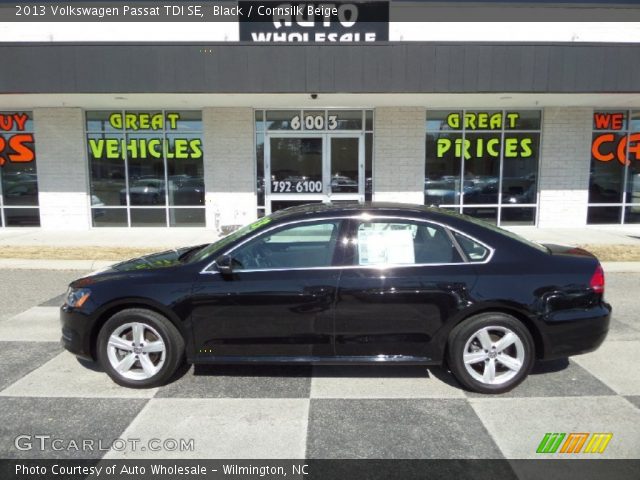 2013 Volkswagen Passat TDI SE in Black