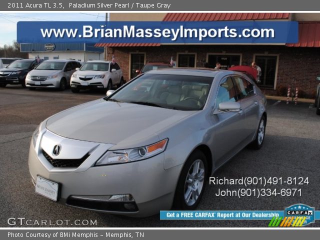2011 Acura TL 3.5 in Paladium Silver Pearl